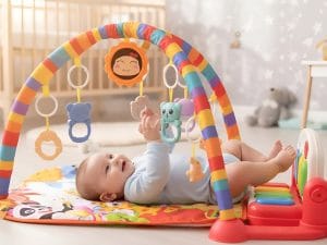 Gimnasio Para Bebes /alfombra Didáctica/ Estimulación Bebé