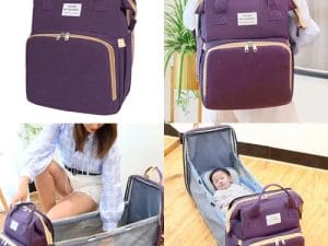 Mochila Cuna Bolso Maternal Bebé Cuna Impermeable