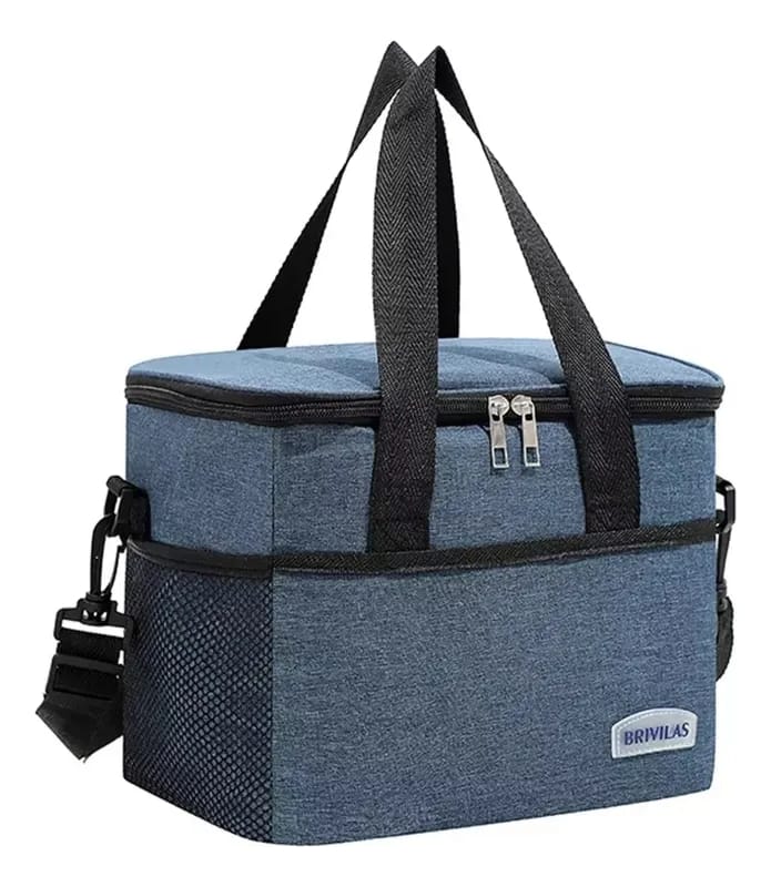 Lunchera Térmica 19l Bolso Conservadora Vianda Impermeable - Imagen 13