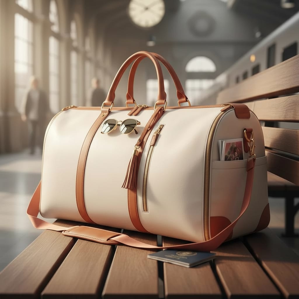 Bolso Plegable De Viaje Convertible Impermeable Reforzado - Imagen 13