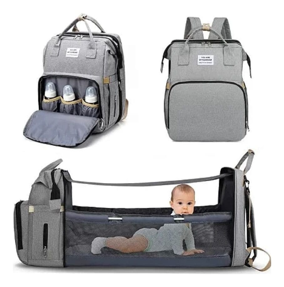 Mochila De Maternidad Multiusos Con Cuna Extensible