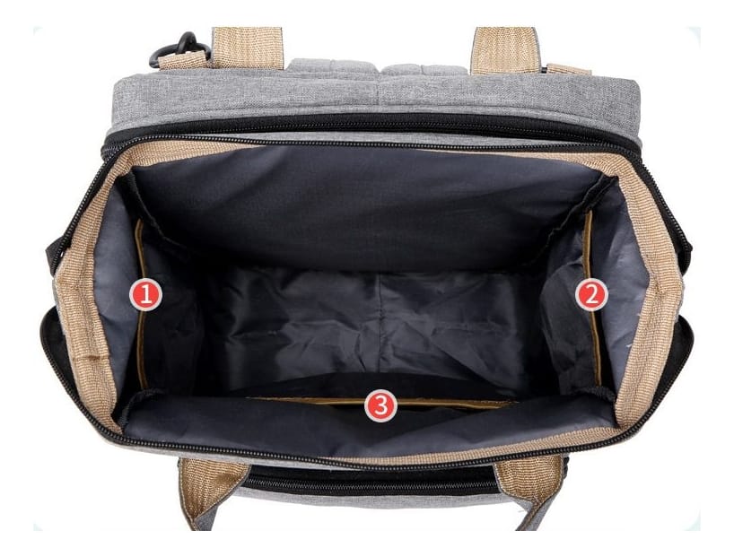 Mochila Cuna Bolso Maternal Bebé Cuna Impermeable - Imagen 7