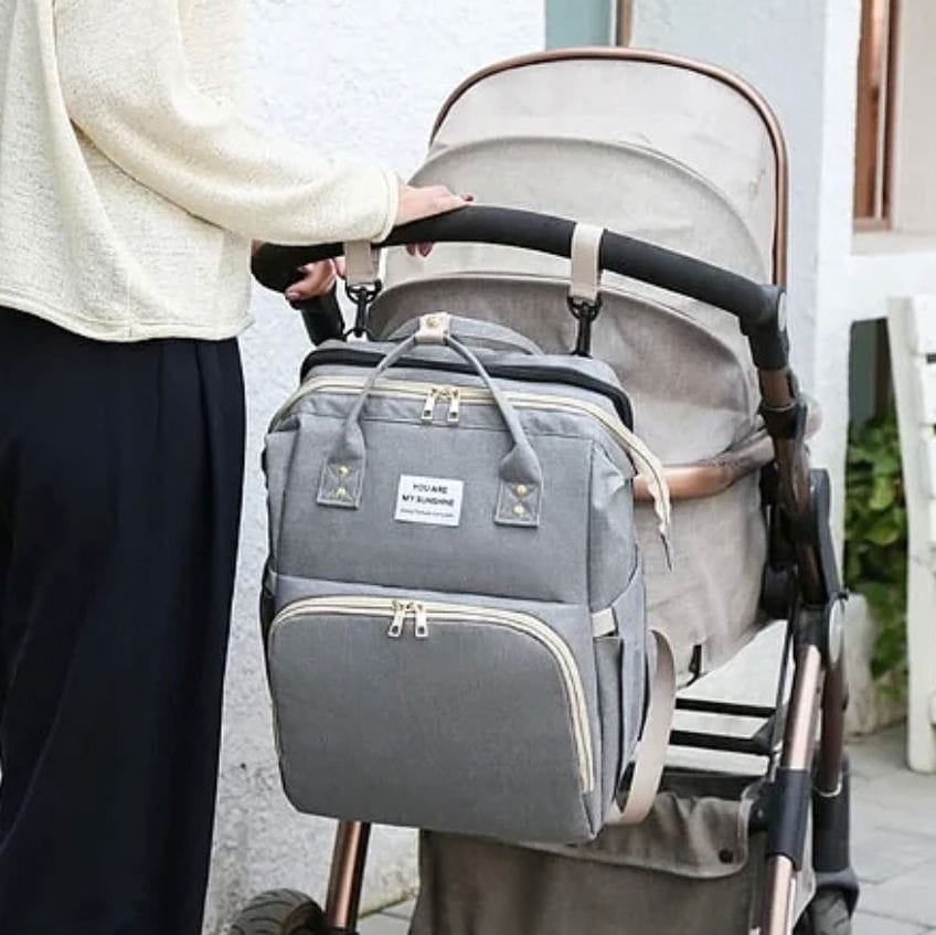 Mochila De Maternidad Multiusos Con Cuna Extensible - Imagen 7