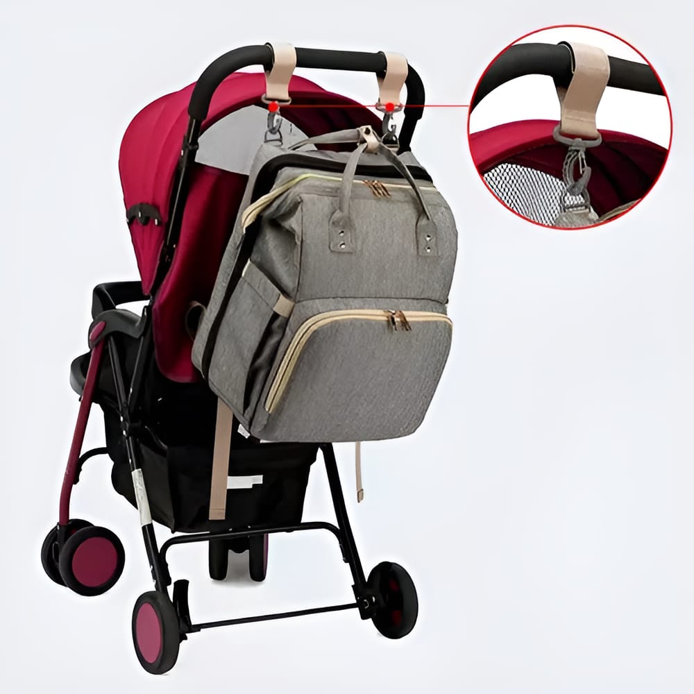 Mochila De Maternidad Multiusos Con Cuna Extensible - Imagen 8