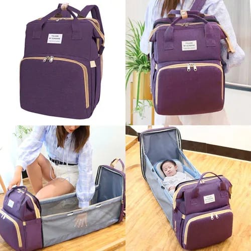 Mochila Cuna Bolso Maternal Bebé Cuna Impermeable - Imagen 14