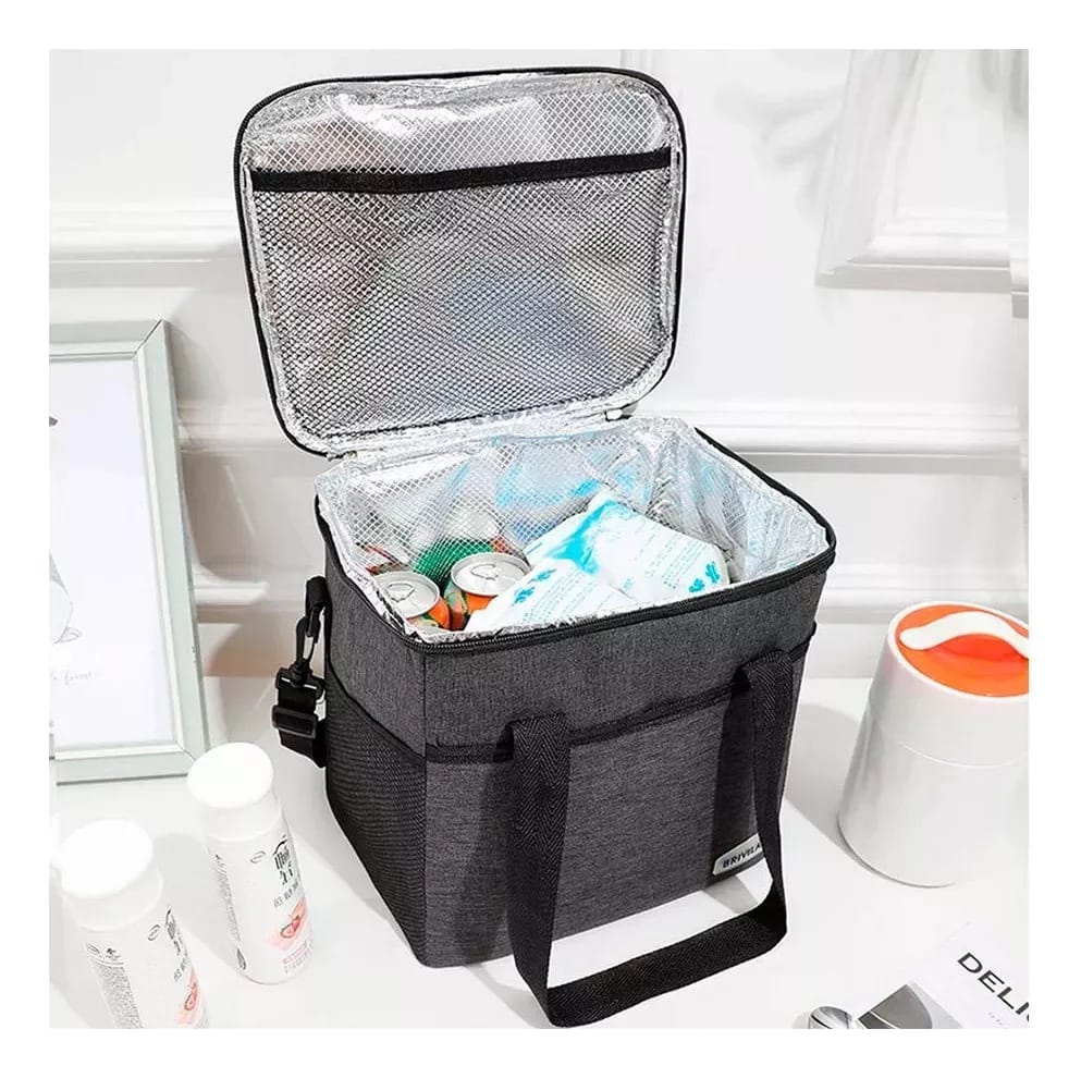 Lunchera Térmica 19l Bolso Conservadora Vianda Impermeable - Imagen 10