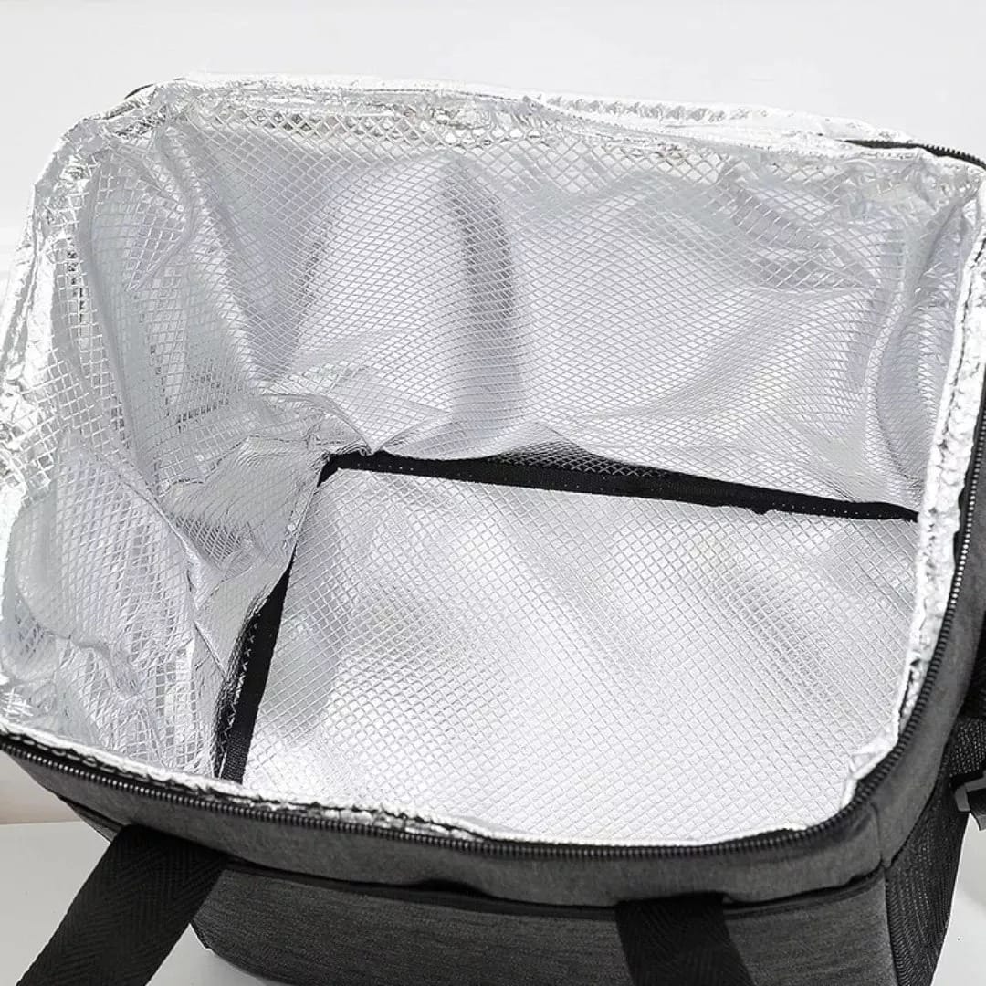 Lunchera Térmica 19l Bolso Conservadora Vianda Impermeable - Imagen 9
